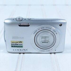 Nixon Coolpix S3300 16.0 Megapixels 6x Zoom Digital Camera With Battery